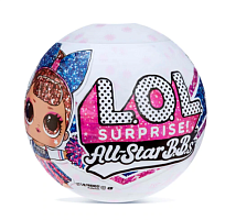 Кукла-сюрприз L.O.L. Surprise All-Star B.B.s Sports Series 2 Cheer Team Sparkly Dolls 571780
