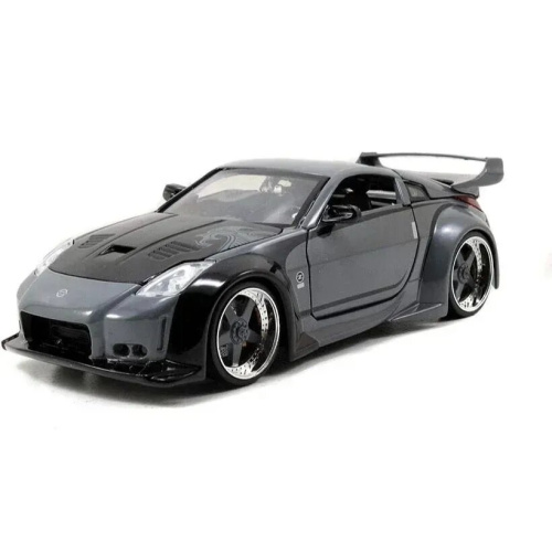 Машина Jada 1:24 DK's Nissan 350Z (серый с рисунком) фото 2