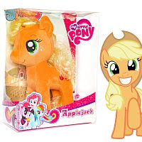 Мягкая игрушка My Little Pony коллекционная Apple Jack Эпплджек 30 см в подарочной упаковке