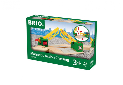 BRIO Переезд на магнитах деревянной ж/д 33750 фото 4