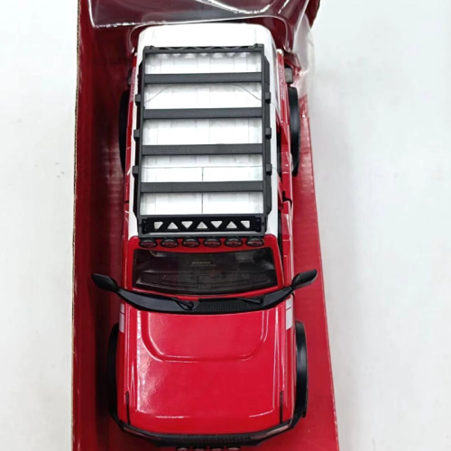 Машина Jada 1:24 Ford Bronco 2021 (красный) с дополнительным комплектом колес фото 3