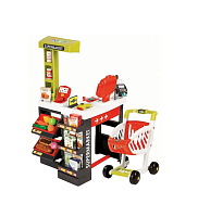 350210 Игровой набор Smoby Супермаркет с тележкой