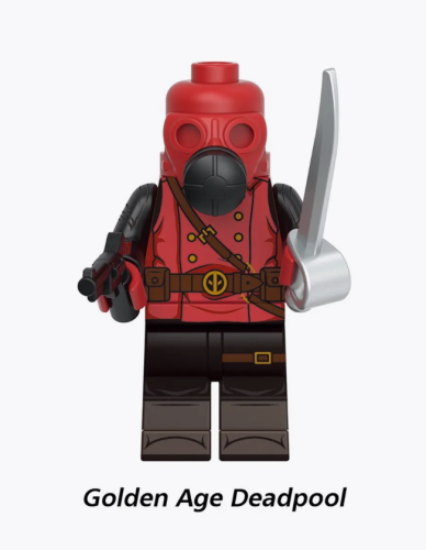 G0177 Минифигурки Люди Икс Росомаха, Дэдпул 6шт (4.5см) фото 5