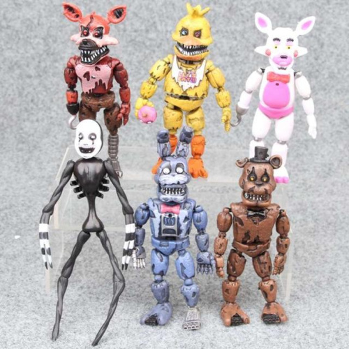 Фигурка Кошмарная Чика ФНАФ разборный, с подсветкой  (Chica FNAF) фото 8