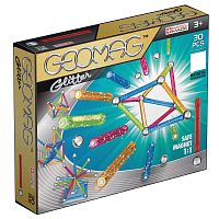 Конструктор магнитный GEOMAG Glitter 30 деталей Geomag