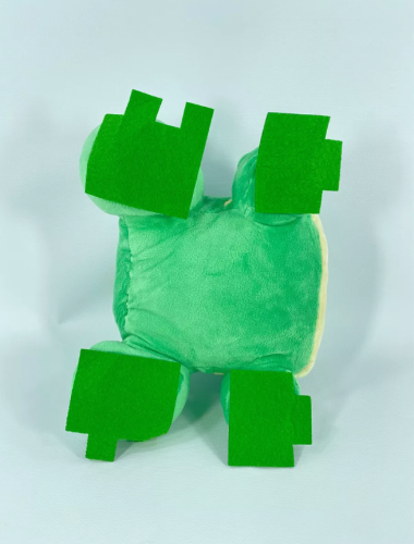 Мягкая игрушка Лягушка Майнкрафт Frog 15 см Minecraft (жабка) фото 7