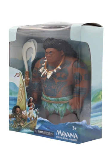 (Мауи+Моана) Игровой набор Мауи, Моана и лодка (Moana) со звуком и аксессуарами фото 8