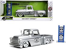 Машина (Пикап) Jada 1955 Chevy Stepside Pickup 1:24 с дополнительным комплектом колес