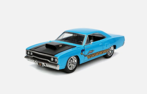 Машина Jada 1:24 Diecast 1970 Plymouth Roadrunner (голубой)