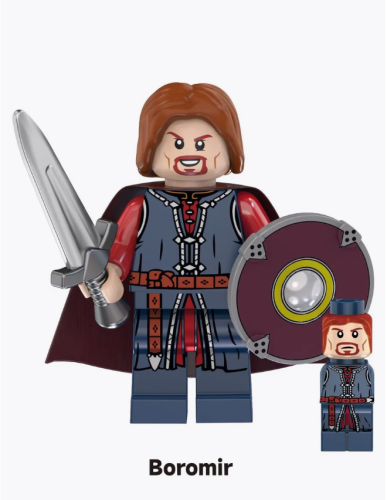 TV6403 Набор минифигурок Властелин колец 8шт (4.5см) фото 8