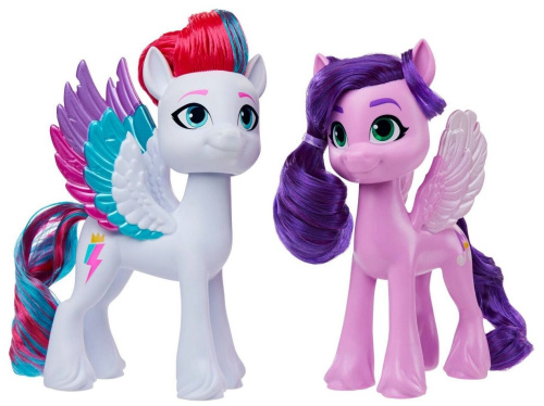 Фигурки Hasbro My Little Pony Набор из 6 сияющих коллекционных пони Новое поколение 6 Мега Пони F1783 фото 9