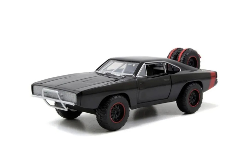 Машина Jada Fast and Furious 1:24 - Dom's Dodge Charger R/T (чёрный с красным)