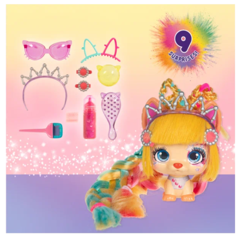 Фигурка-сюрприз IMC Toys Модные щенки VIP Pets Color boost 712003/1 фото 5