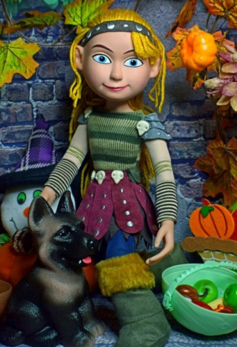 36 см Мягкая игрушка Астрид - Как приручить Дракона (Astrid Hofferson) фото 6