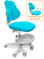 Детское кресло Mealux EVO Mio-2 (Y-408) (Цвет обивки:Голубой, Цвет каркаса:Серый)