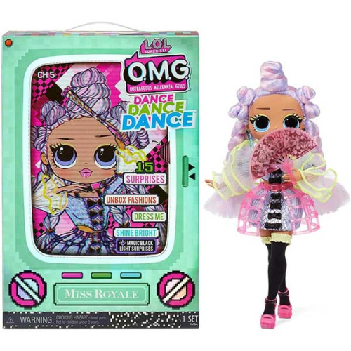 L.O.L. Surprise Кукла OMG Dance Doll- Miss Royale 117872