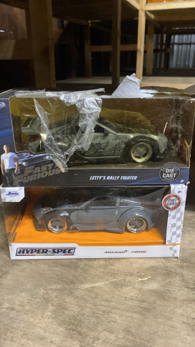 Машина Jada 1:24 DK's Nissan 350Z (серый с рисунком) фото 11