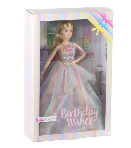 Кукла Barbie Пожелания ко Дню рождения коллекционная GHT42 Барби фото 3