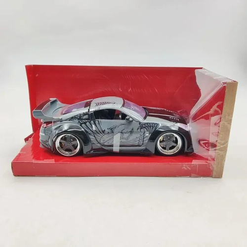 Машина Jada 1:24 DK's Nissan 350Z (серый с рисунком) фото 10