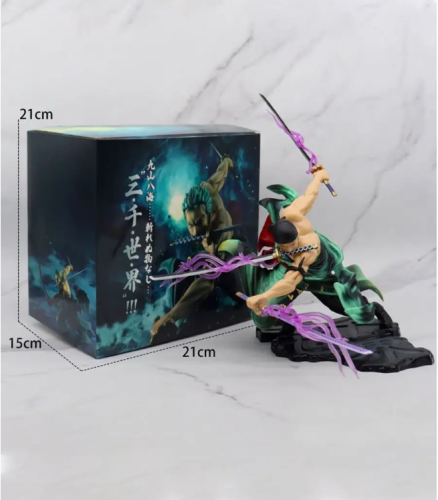 Аниме фигурки Ван пис Зоро Луффи 21 см (One Piece) фото 7