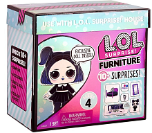 ( Спальня 4) Игровой набор L.O.L. Surprise Furniture Серия 4 Cozy Zone with Dusk Doll 572640 