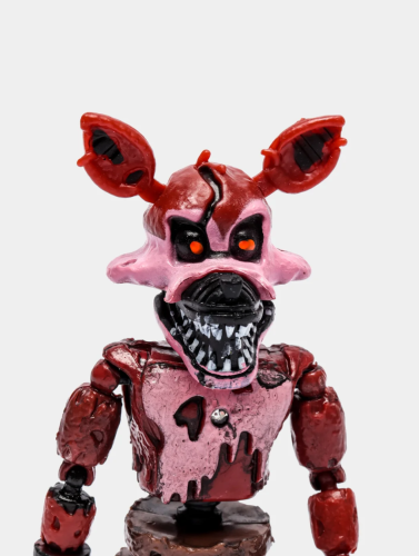 Фигурка Кошмарный Фокси ФНАФ разборный, с подсветкой  (Foxy FNAF) фото 4