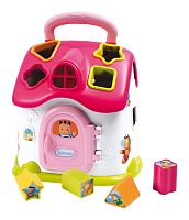 Развивающая игрушка "Домик" Cotoons Smoby розовый 110402