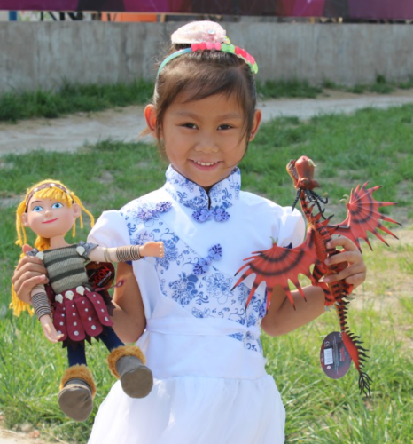 36 см Мягкая игрушка Астрид - Как приручить Дракона (Astrid Hofferson) фото 3