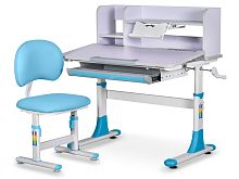 Комплект мебели (столик + стульчик + полка)  Mealux EVO BD-21 BL