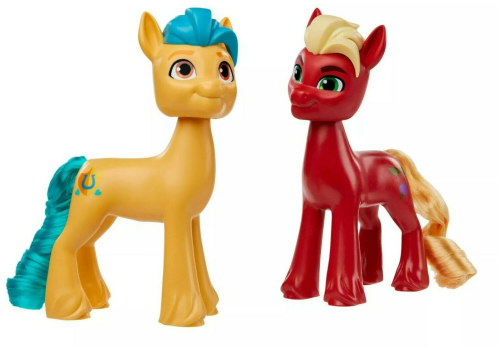 Фигурки Hasbro My Little Pony Набор из 6 сияющих коллекционных пони Новое поколение 6 Мега Пони F1783 фото 6