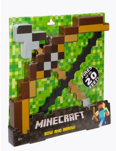 Пиксельный лук со стрелой из Майнкрафт (Minecraft) фото 3