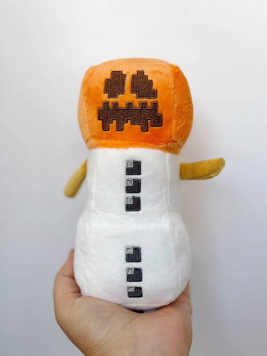 Мягкая игрушка Майнкрафт Снежный голем (Snow Golem) 18 см Minecraft  фото 5