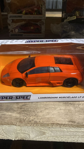 Машина Jada Fast and Furious 1:24 Lamborghini Murcielago (Оранжевый) фото 6