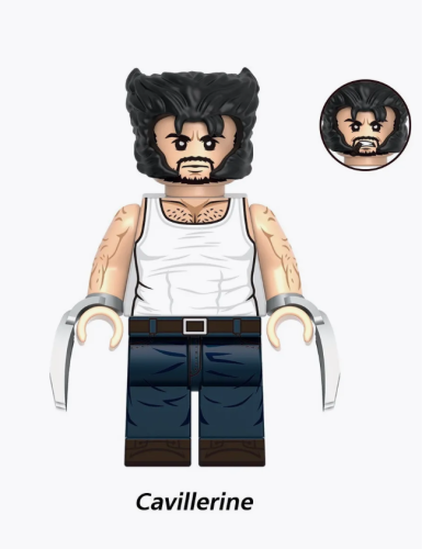 G0177 Минифигурки Люди Икс Росомаха, Дэдпул 6шт (4.5см) фото 8