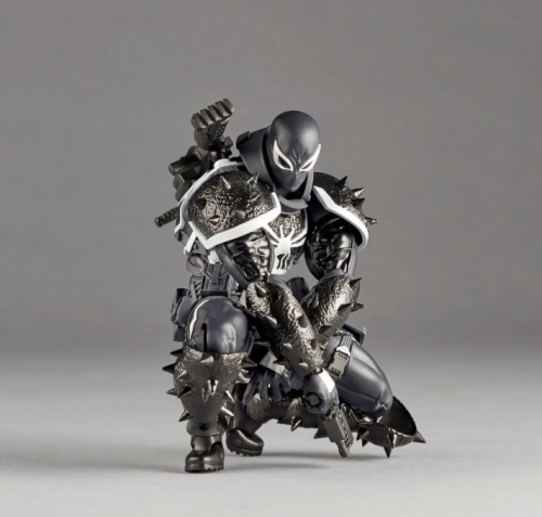 (чёрный) Фигурка Agent Venom большой набор Человек паук Веном фото 3