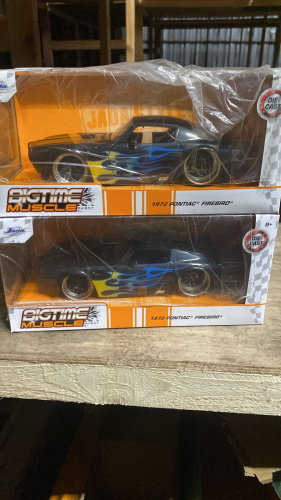 Машина Jada Bigtime Muscle 1:24 1972 Pontiac Firebird фото 6