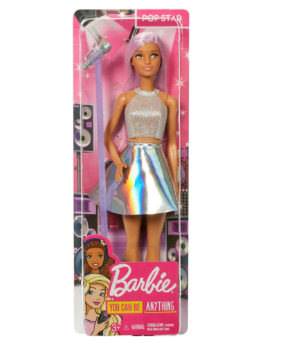 Кукла Barbie Кем быть? Поп-звезда Многоцветная FXN98 Барби фото 2