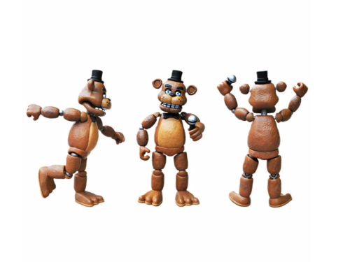 8460 Коллекционная подвижная фигурка Фредди ФНАФ (Freddy FNAF) фото 3