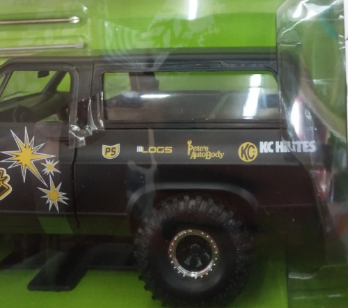 Машина 1:24 Jada 1980 Chevrolet Blazer с дополнительным комплектом колес фото 7