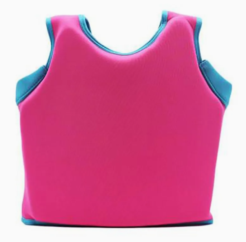 (Розовый  - размер XL) Детский плавательный жилет для купания плавания и бассейна ( 122-134) фото 4