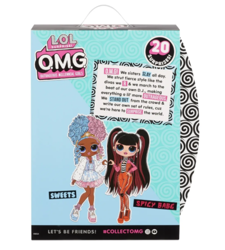Кукла L.O.L. Surprise! OMG Sweets (Сахарок) Series 4, 25 см, 572763 фото 7
