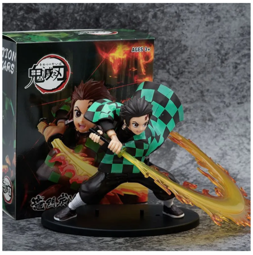 Аниме фигурка Убийца Демонов Тандзиро Камадо Клинок рассекающий демонов / Kimetsu no Yaiba фото 10