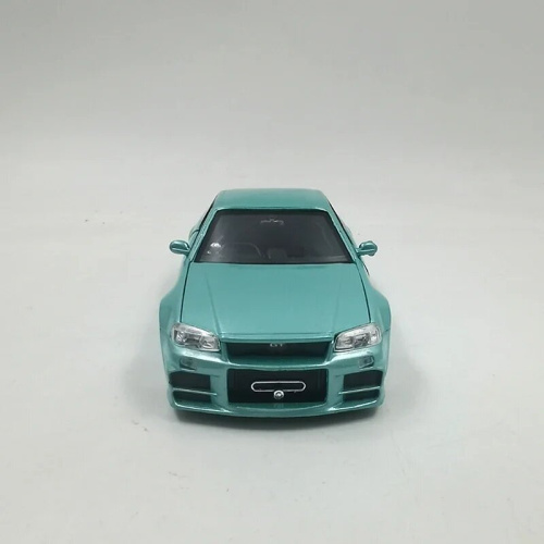 Машина Jada 1:24 Brian 2002 Nissan Skyline GT-R GTR R34 BNR34 (бирюзовый) фото 3