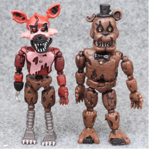 Фигурка Кошмарный Фредди ФНАФ разборный, с подсветкой  (Freddy FNAF) фото 9