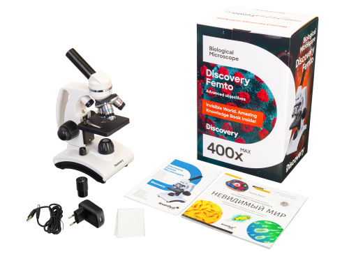 Микроскоп Discovery Femto Polar с книгой фото 2