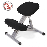 Smartstool KM01L Металлический коленный стул с газлифтом чёрный