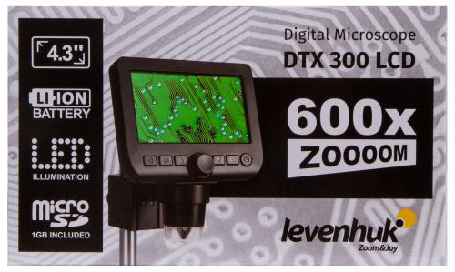 Микроскоп цифровой Levenhuk DTX 300 LCD фото 17