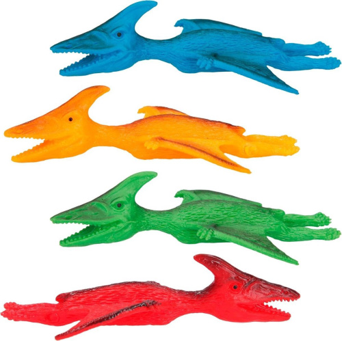 (зеленый) Катапульта Птеродактиль игрушка-антистресс Dino World фото 4