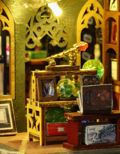 ES012 Музыкальный румбокс Конструктор деревянный Гарри Поттер фото 8