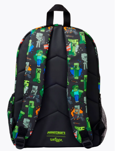 Рюкзак школьный Майнкрафт Крипер классический фото 6